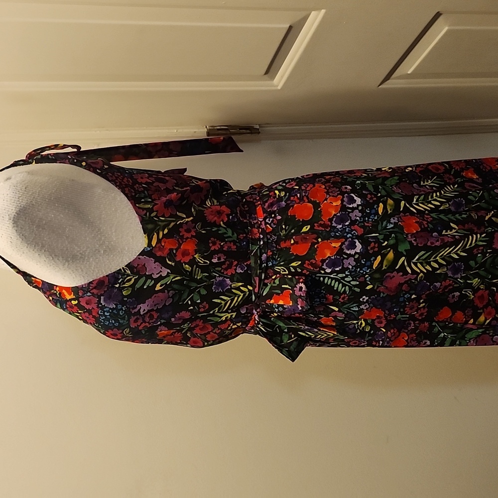 ModCloth Illuminated Elegance Floral Maxi Dress XS - Picture 4 of 9